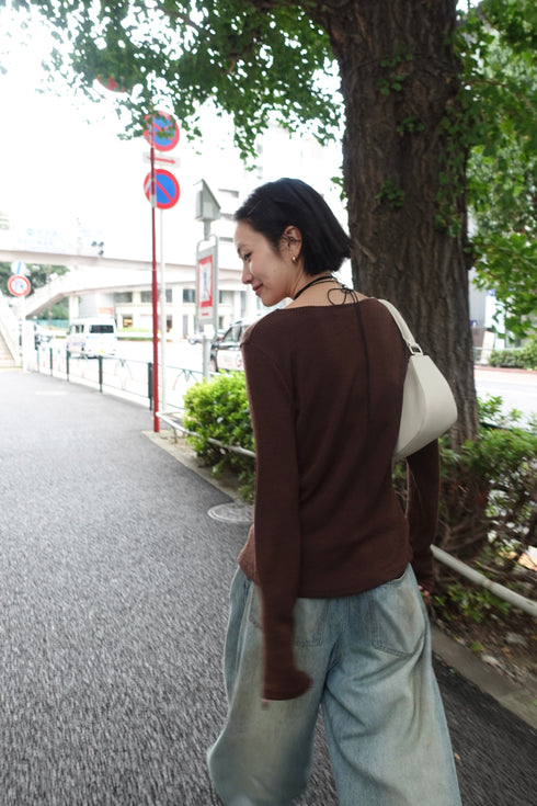 ニットフィットカーデ